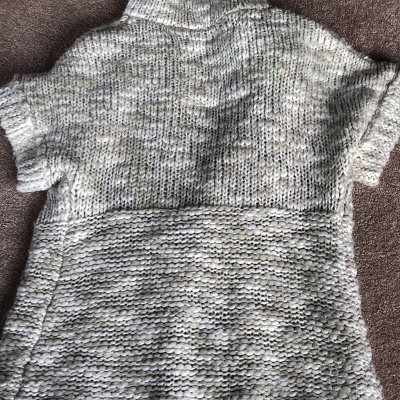 *RARE* Abercrombie & Fitch chunky cap sleeve hooded cardigan - Picture 6 of 6